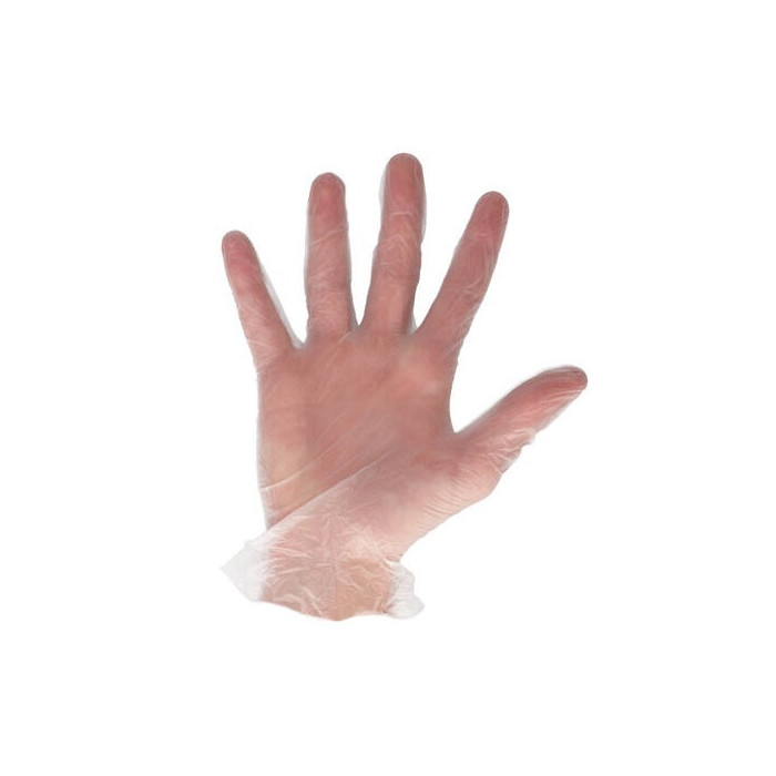 Disposable Gloves Vinyl Powder-Free White XL 100pcs.