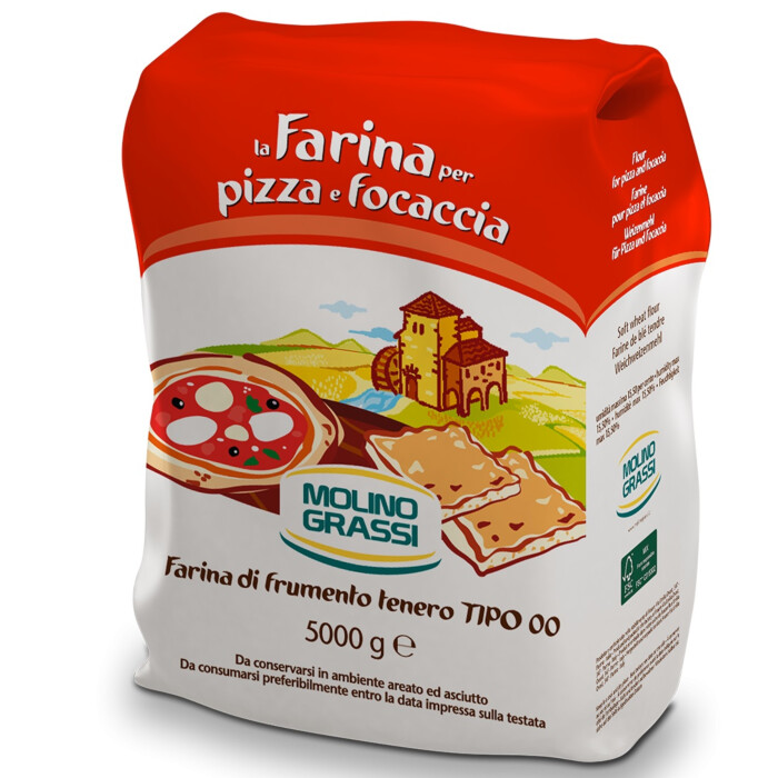 Italian Flour Farina Tipo 00 (Pizza-Focaccia) 5kg