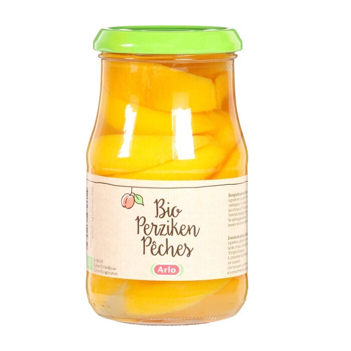 Peaches in Syrup Organic 350g