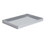 Baking tray aluminium 3 edges (90º) - 58x40x5cm + Insert