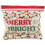 Wilton Treat Bags Resealable Merry & Bright 20pcs