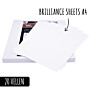 Brilliance sheets A4 size (20 sheets)