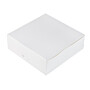 Cake box 15x15x5cm. White 3pcs
