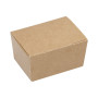 Bonbon box Kraft -125 grams- 3 pieces