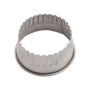 Professional round serrated stainless steel cutter Ø5cm
