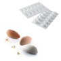 Silikomart Silicone Baking Mould Quenelle (12x) 6,3x2,9x2,8cm