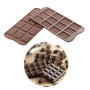 Silikomart Chocolate Mould Tablets (12x) 3.8x2.8 cm