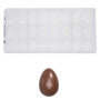 Bonbon mould Chocolate World Smooth Egg (24x) 32x22x11mm