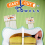 PME Easy Cut Dowels bulk pack of 100 pieces 40cm.