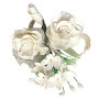 Sugar Flower Bouquet Wild Rose White