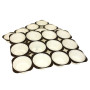 Muffin/Cupcake Tray paper White set 2x12 shapes
