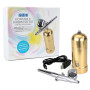 PME Airbrush Kit Rechargeable Gold