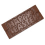 Chocolate mould Chocolate World Tablet Happy Easter (4x)