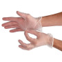 Disposable Gloves Vinyl Powder-Free White XL 100pcs.