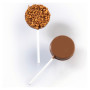 Martellato Chocolate Mould Lollipop Round (5x) Ø50x9mm 2pcs