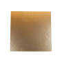 Cake Carton Square Gold/Black 24x24cm per piece