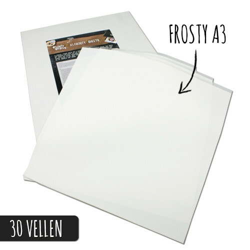 Frosty sheets A3 size (30 sheets)