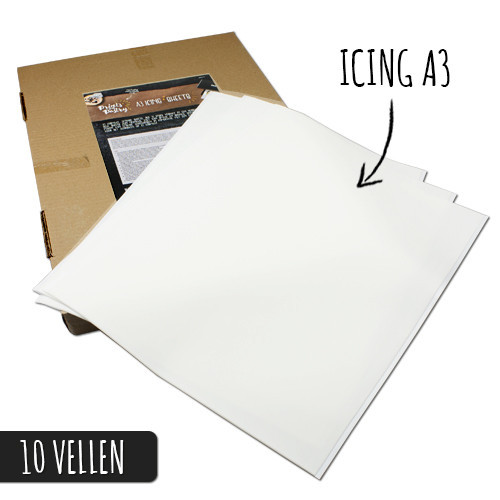 Icing sheets A3 size (10 sheets)