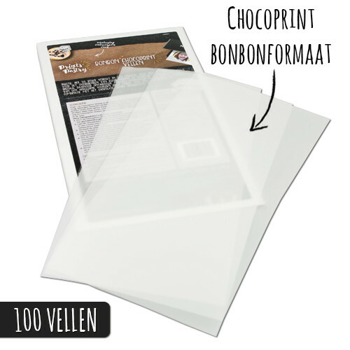 Chocoprint sheets Bonbon size (100 sheets)
