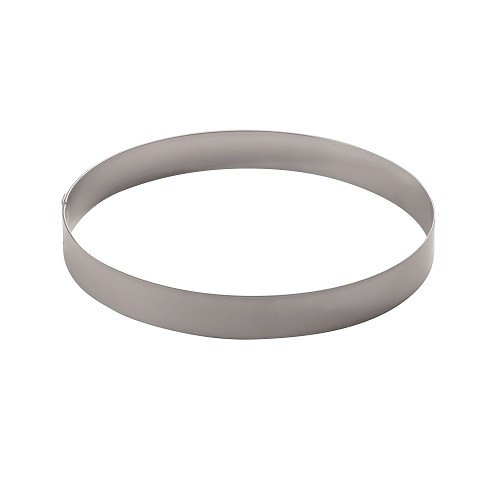 Cake ring stainless steel Ø16 x 2 cm