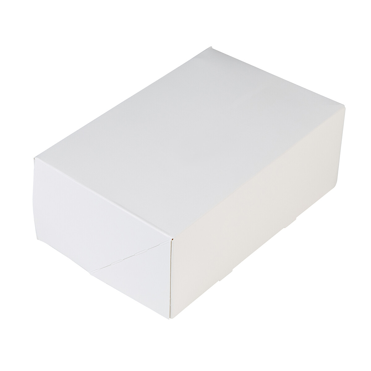 Cake box 21x14x8cm. White 3pcs