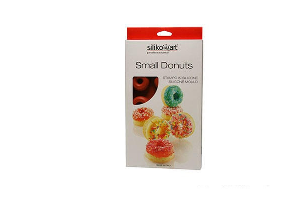 Silikomart Silicone Baking Mould Mini Donuts Ø4.5-1.5x1.8cm (15)
