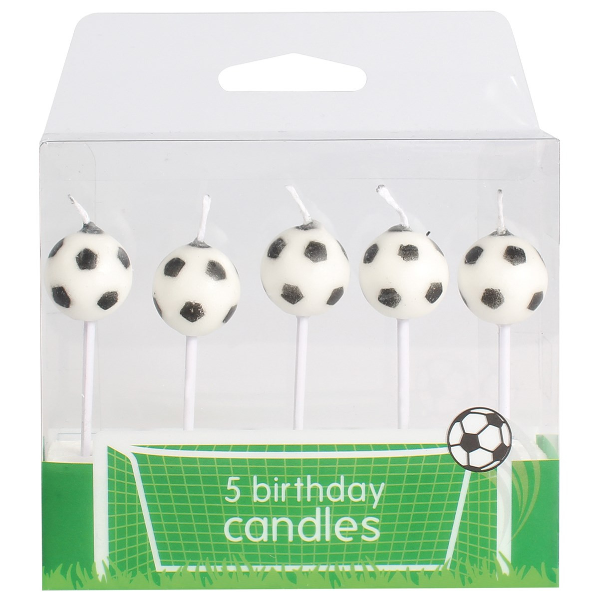 Culpitt Cake Candles Football 5pcs.