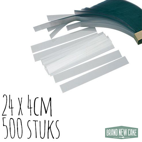 BrandNewCake Acetate film strips 24x4cm 500 pieces