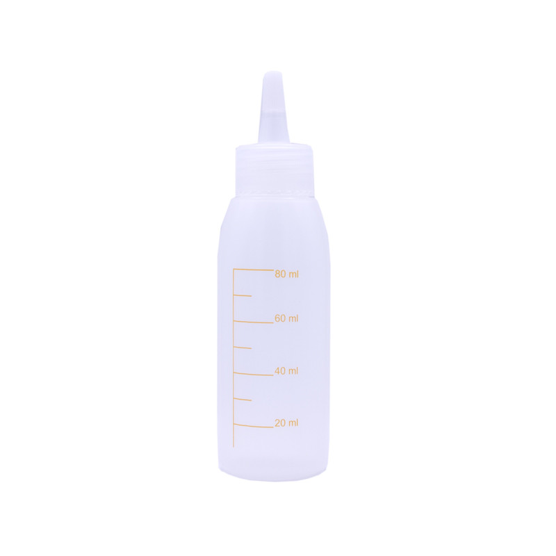 Squeeze bottle with measurement indicator 100cc.