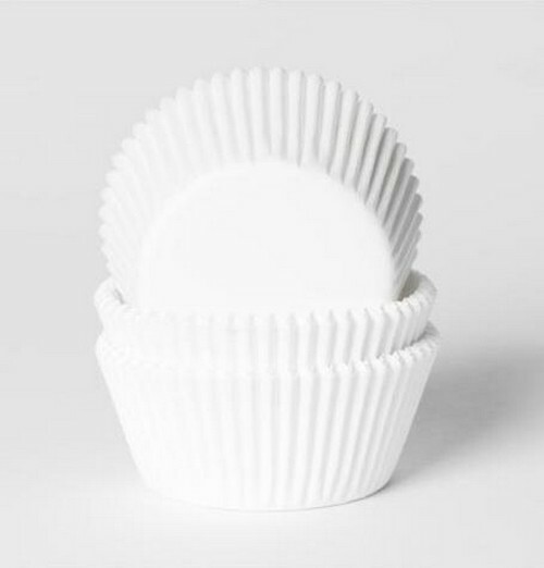 Cupcake Cups HoM White 50x33mm. 50pcs.
