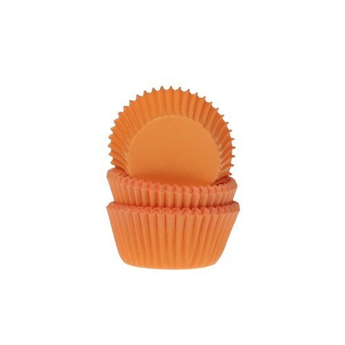 Cupcake Cups HoM MINI Orange 35x23mm. 60pcs.