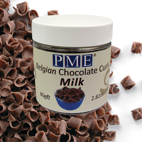 PME Chocolate Curls Milk 85g