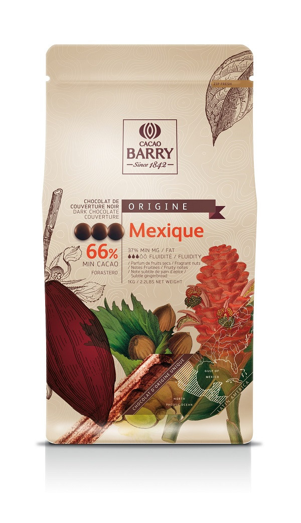 Callebaut Chocolate Callets Pure Mexico (66%) 1kg