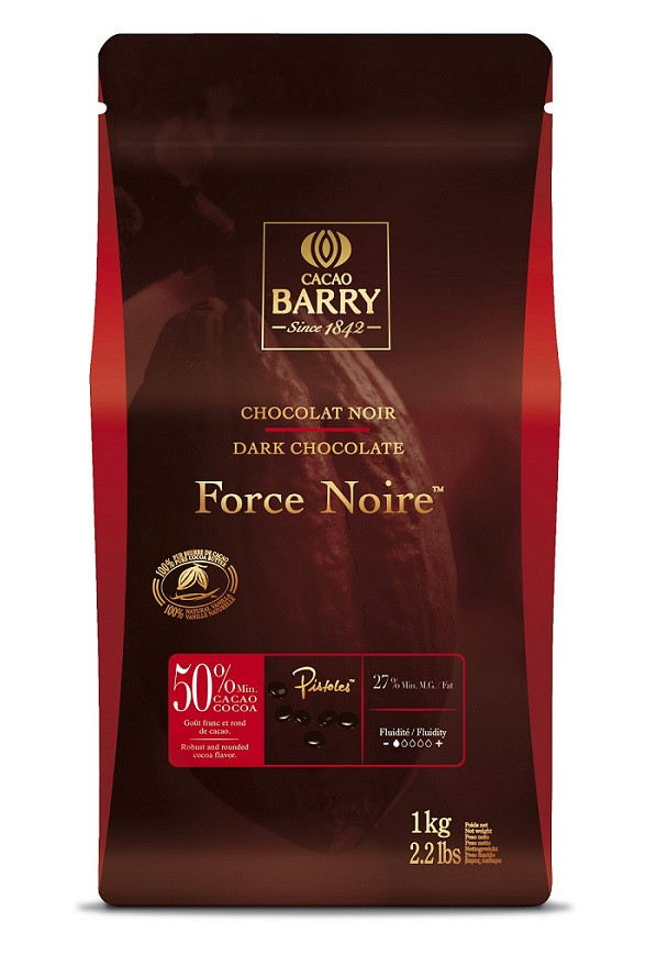 Callebaut Chocolate Callets Pure Force Noire (50%) 1kg