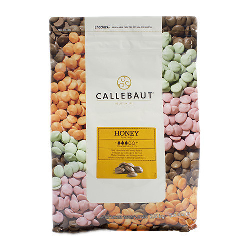 Callebaut Chocolate Callets Honey 2.5 kg