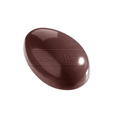 Bonbon mould Chocolate World Smooth Egg (24x) 43x30x14mm
