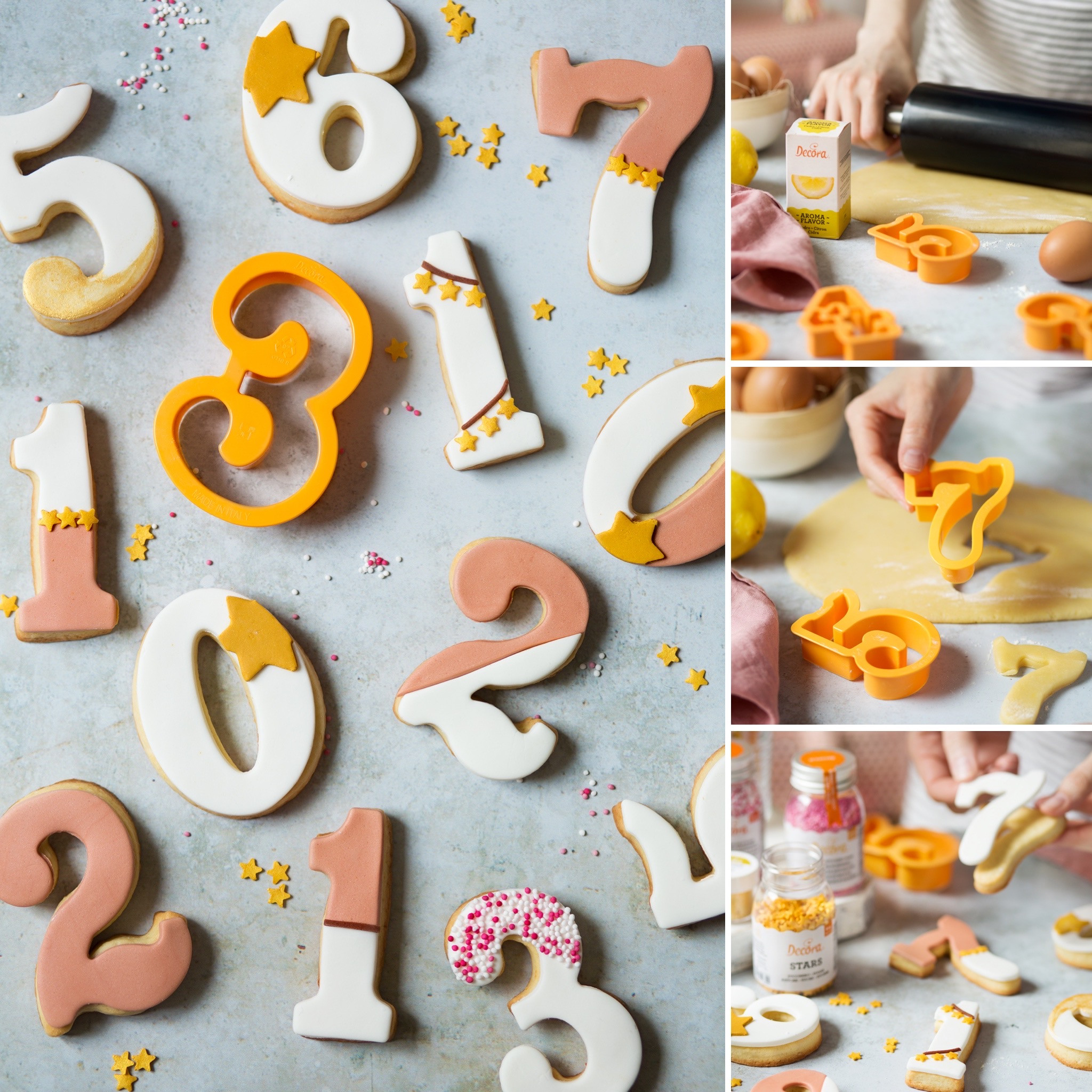 Biscuit Cutters Numbers Large Set/9