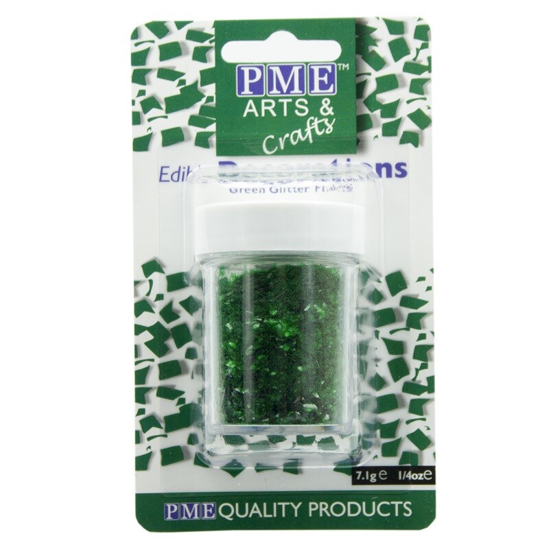 Glitter sprinkles PME Green 7 grams