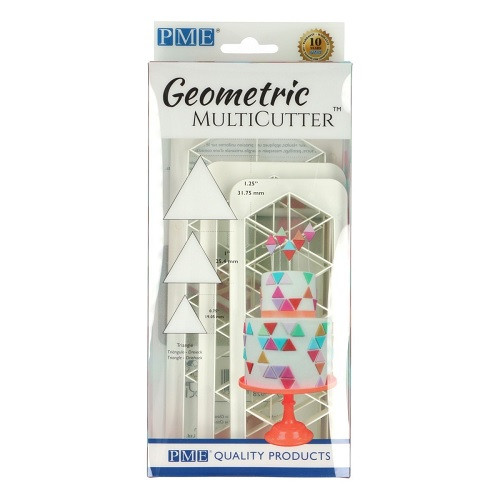 PME Geometric Cutter Triangle Set/3
