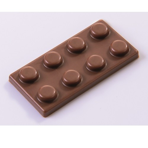 Martellato Chocolate mould block small (20x) 4.5x2.3x0.6cm