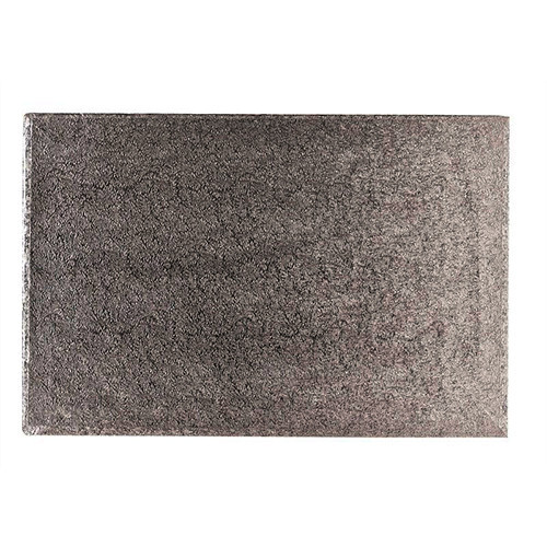 Cake board Silver rectangle 35.5x30.5cm