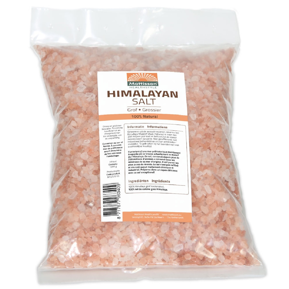 Mattisson Himalayan Salt Coarse 1kg