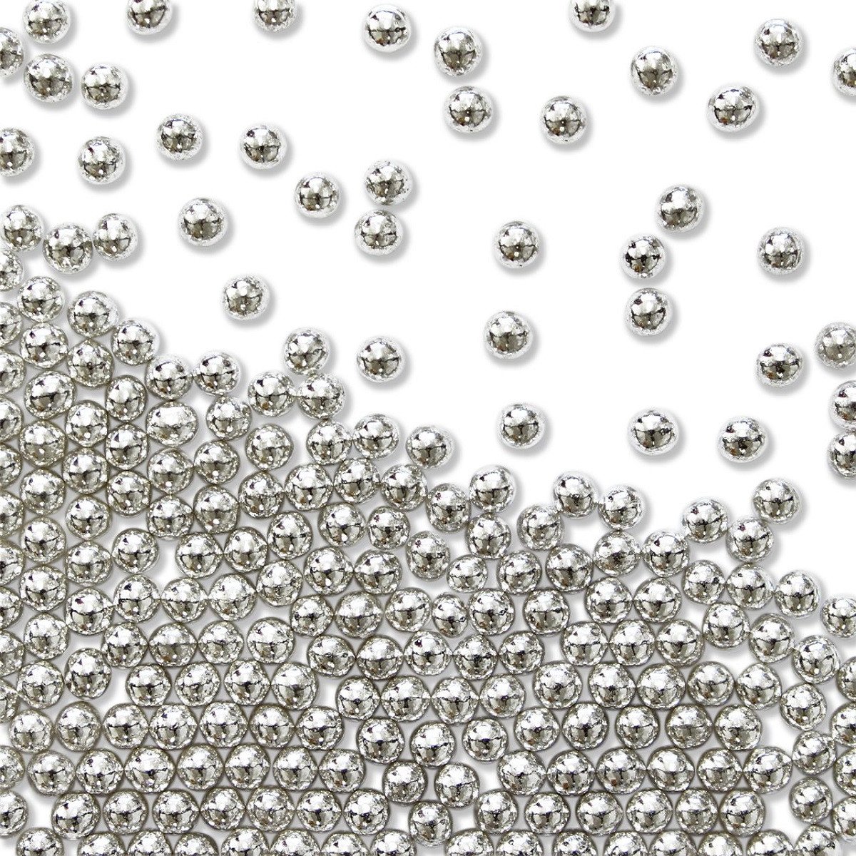 PME Sugar pearls Silver 8mm 25g