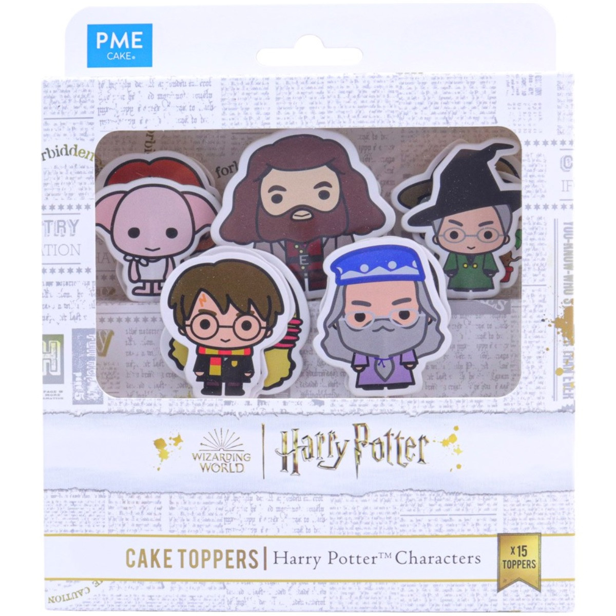 PME Harry Potter Characters Cake Picks 15pcs.