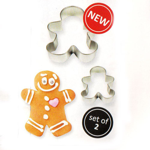 PME Cookie Cutter Set Gingerbread doll set/2