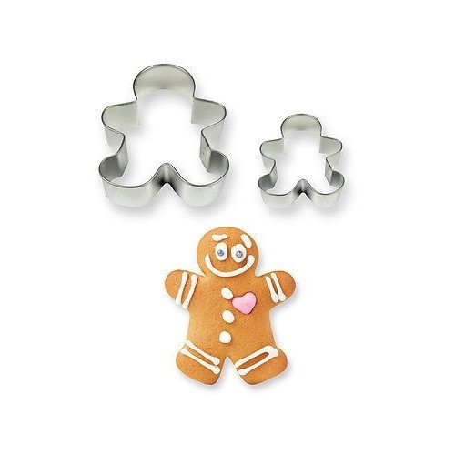 PME Cookie Cutter Set Gingerbread doll set/2