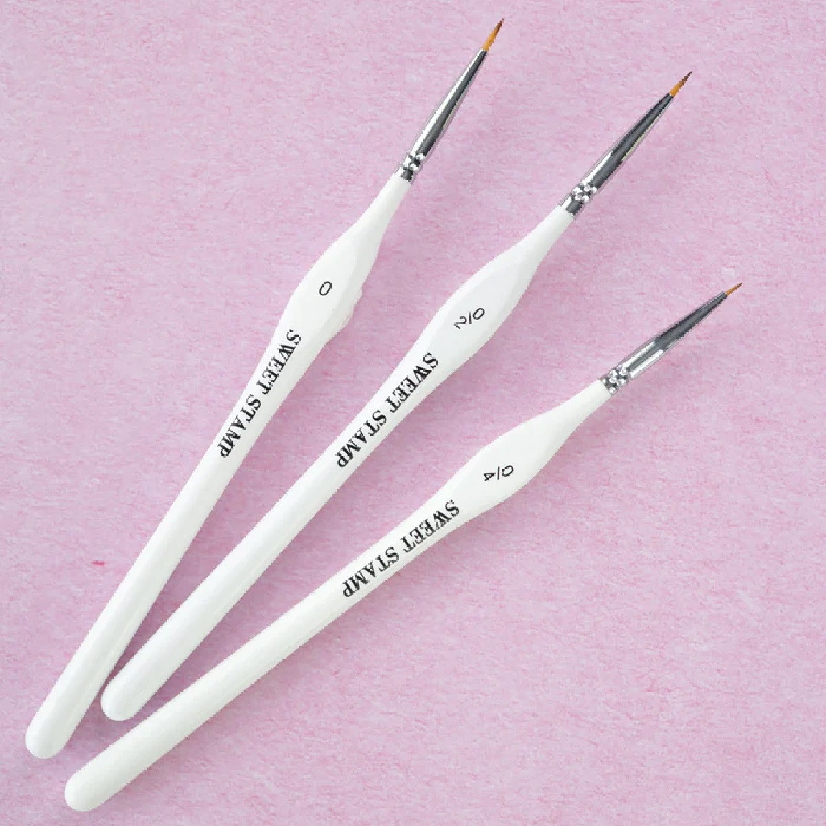 Sweet Stamp Professional Fine Liners Brush Set/3