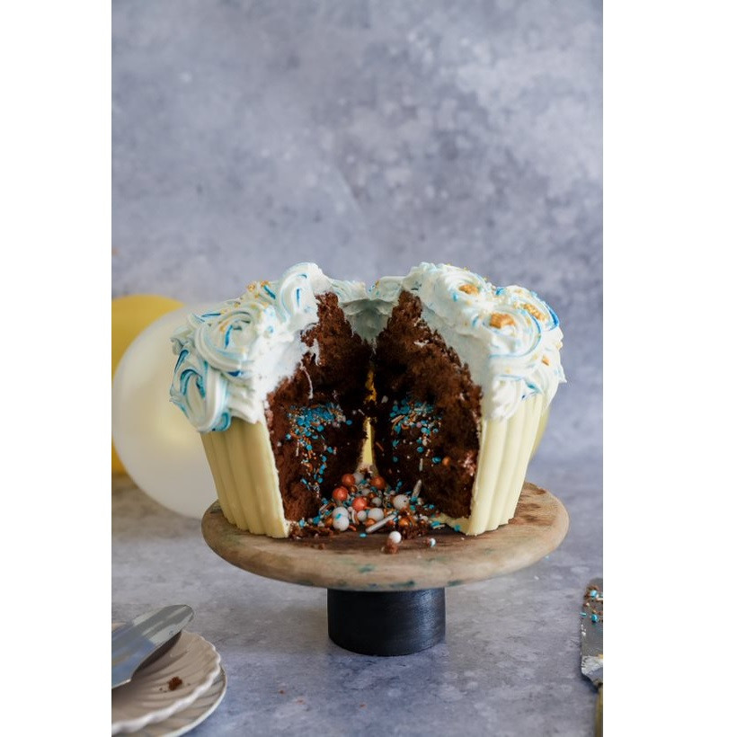 Silicone Baking Mould Jumbo Cupcake (Cake Smash)