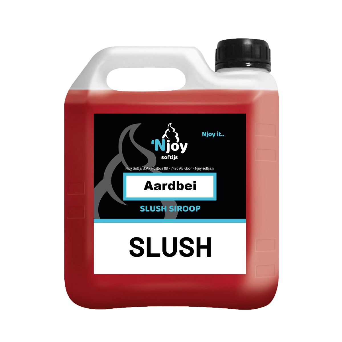 Njoy Slush Syrup Strawberry (5 litres)