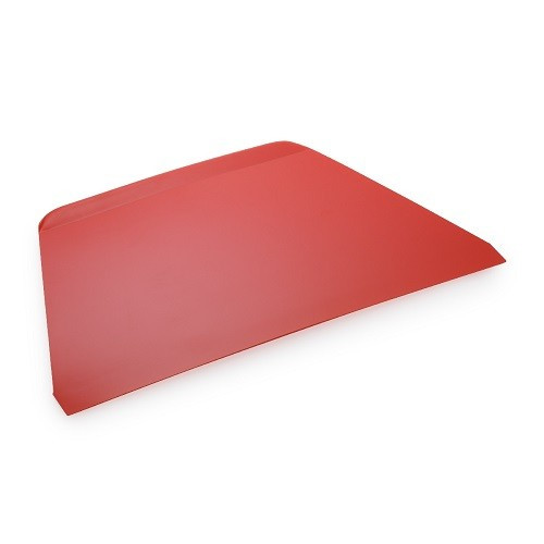 Dough Scraper Plastic Rectangle Red 21.6x12.8cm